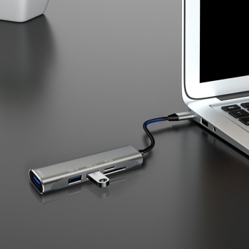 HUB USB 3.0 5 IN 1 con lettore