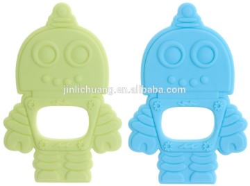 Hot Sales Silicone BPA Free Baby Silicone Teether, Baby Teether, Silicone Baby Nipple Teether