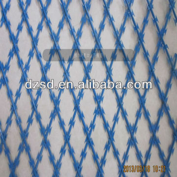 razor barbed wire fence panel