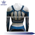 Uniformes de l'équipe de cheerleading sublimés sans dos personnalisés