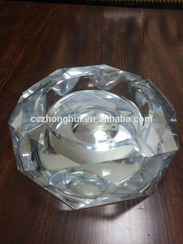 The Best Quality Crystal Ashtray ,Crystal Hand Cut Glass Ashtray