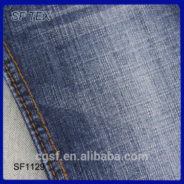slub effect denim jeans fabric recycled denim fabric jeans fabric wholesale,SF1129