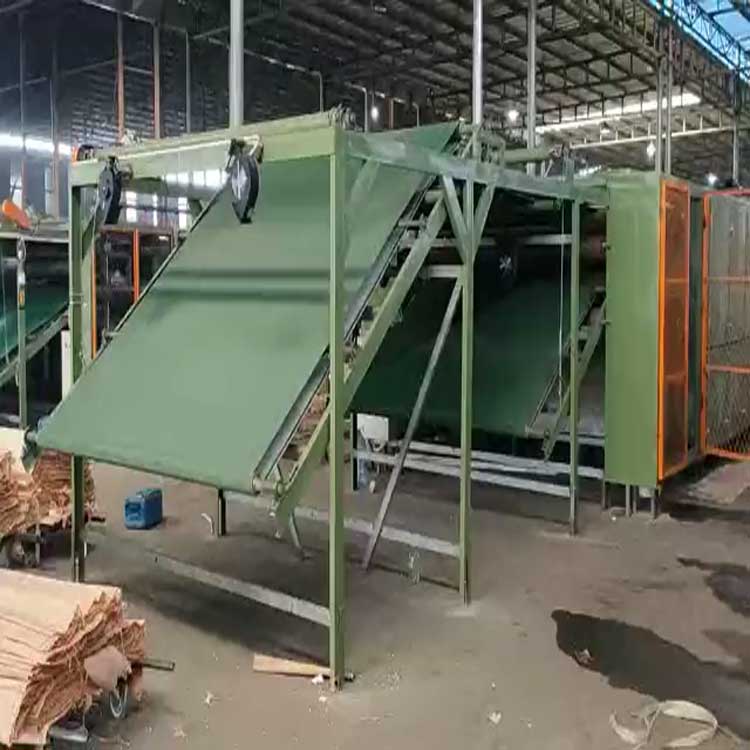 Industrial Wood Veneer Drying Machine 36m Double Deck Mesh Dryer