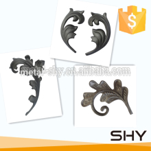 top-selling iron decoration cast steel & wrought iron ornament