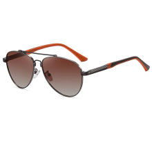 Fashion metal polarized sunglasses Pilot Metal Fashion Sunglasses Factory