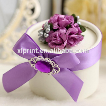 Cute elegant wedding candy box portable favor gift box