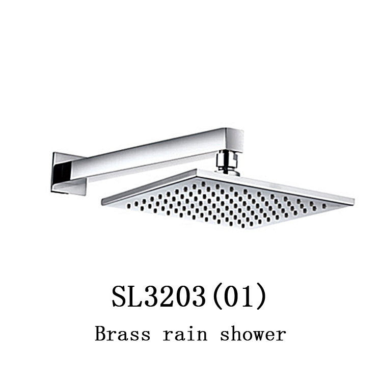 Brass shower head rain shower rainfall shower head