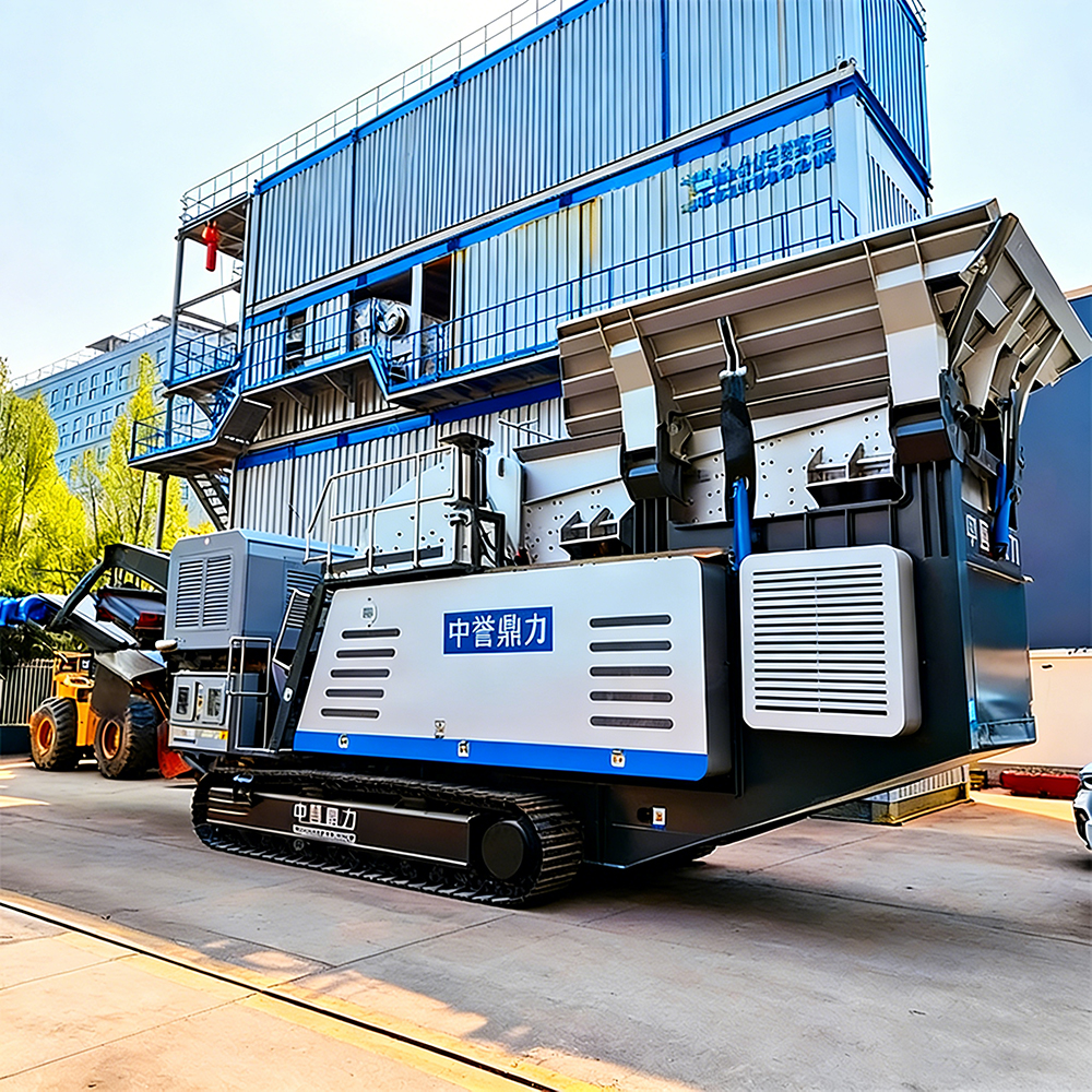 क्रॉलर मोबाइल क्रशर प्लांट crawler mobile crusher plant