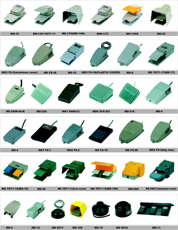 TUV and RoHS Medical Foot Switch Pedal Switch China Supplier