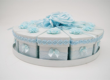 Wedding Custom Handmade Cake Candy Box