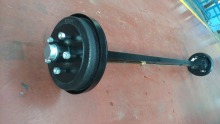 Axle trailer assembly