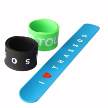 Custom Promotional Snap Bracelet Bands: Personalized Slap Bracelet Giveaways