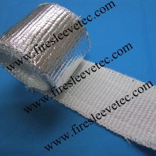 Aluminum Coated Fiberglass Exhaust Header Pipe Heat Wrap