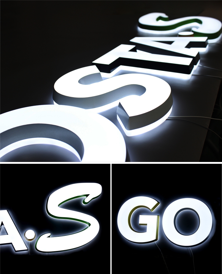 DINGYISIGN Manufacturer Price Led Custom Sign Wall Mount 3D Illuminated Signs Custom Led Letter Sign