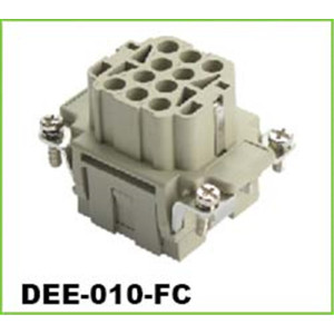 Ip65 อลูมิเนียมกันน้ำ Side Entry Heavy Duty Connector