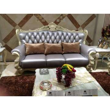 Executive Living Room Portugal Rustic Leather Sofa