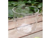 Crystal clear singing bowls