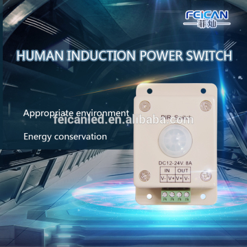 Electrical switch parts 12V motion sensor light switch