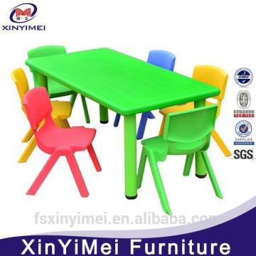 strong rectangular plastic table