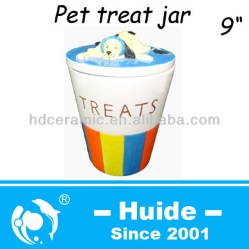 2014 Ceramic pet treat jars