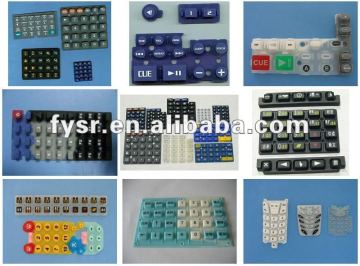 silicone mobile keypad/phone button