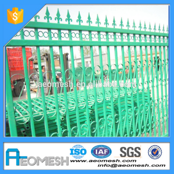 Prefab Palisade fencing widely used for perimeter protection