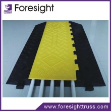 Durable Rubber 4 Channel Rubber Cable Ramp