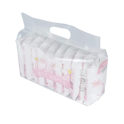 Non-Woven Hand & Mouth Cleaning Flushable Baby Wipes