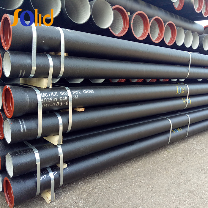 China ductile iron pipe specifications k7 manufacturer