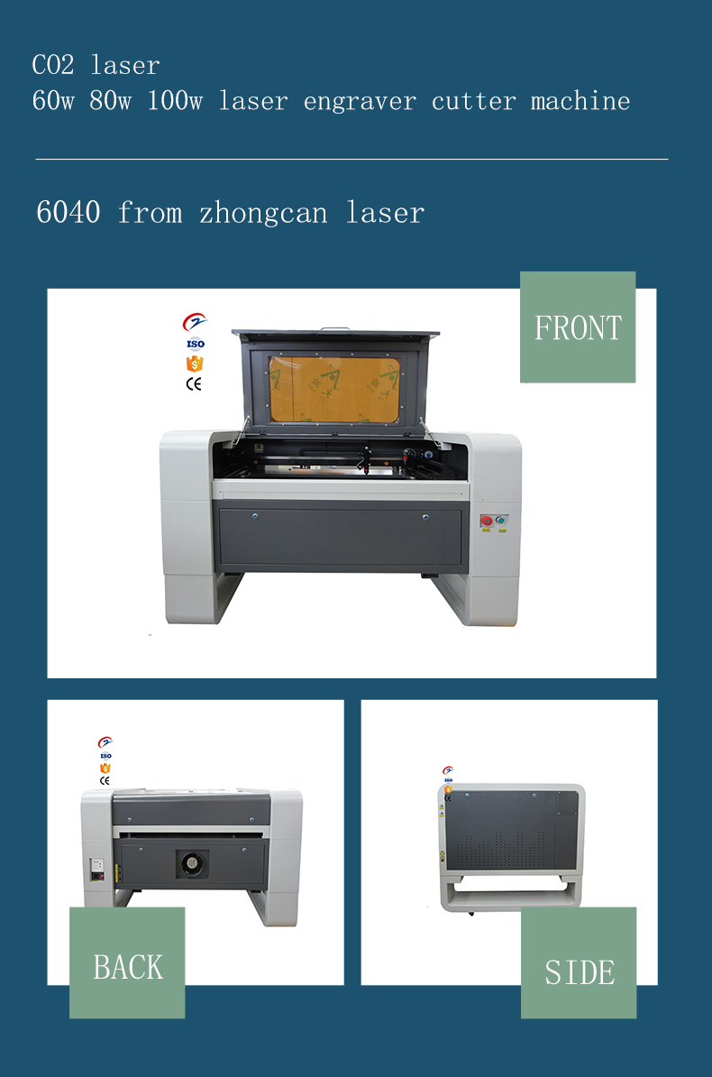 CO2 Laser engraving and cutting machine from zhongcan laser