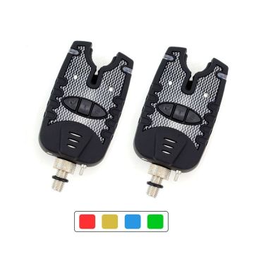 Blue LED Sound Tone Adjustable Orjd Carp Fishing Bite Alarms