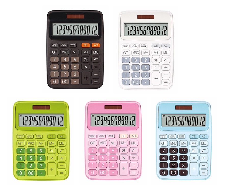 Eates colorful New model solar calculator DC-116