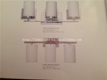 bathroom wall lamp bathroom sconce glass wall light