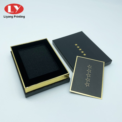 Anpassad hälsning Present Printcard Wedding Invitation Card Box