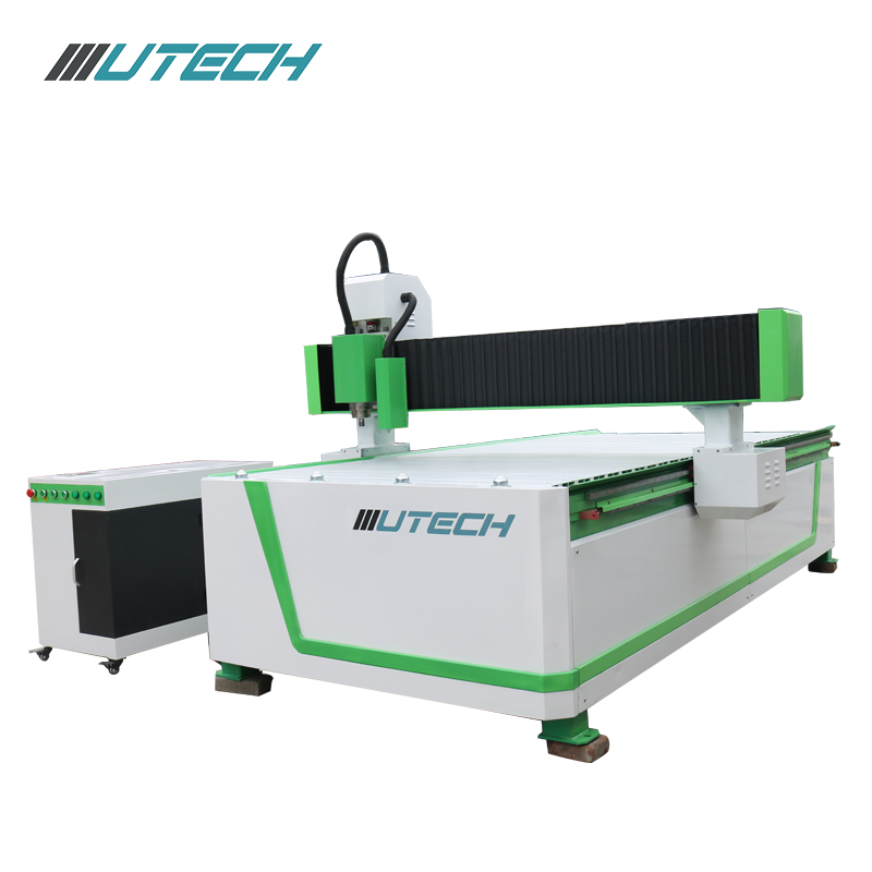 CNC router woodworking machine with CCD camera