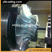 turbocharger parts aluminium 7075 compressor wheel