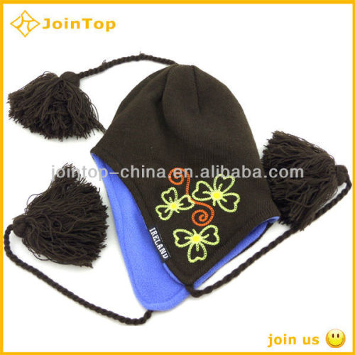 Fashion Custom Embroidery Trapper Hat