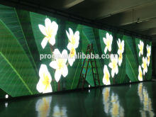p6.25 outdoor full color flexible curtain led display