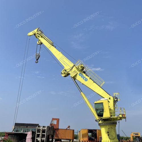 Grane marine personnalisée 1.5T36.6m Crane de pont solide et durable