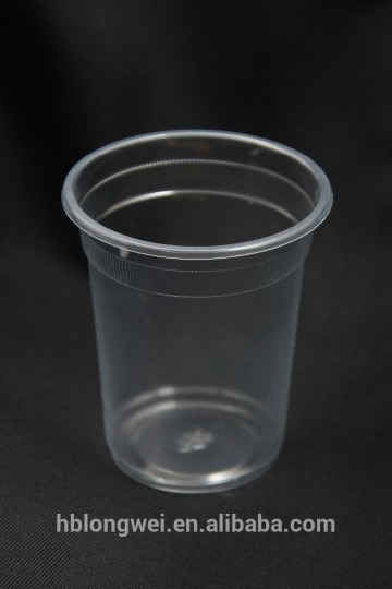 Disposable PP plastic drink cups water cups