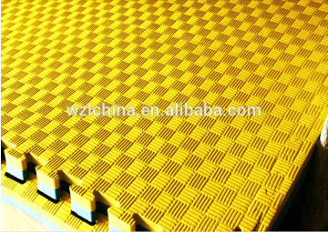 Promotional mat factory supply interlocking foam mats, eva taekwondo mat, cheap taekwondo mat