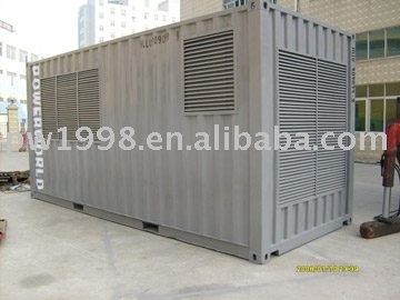 Container soundproof generator set