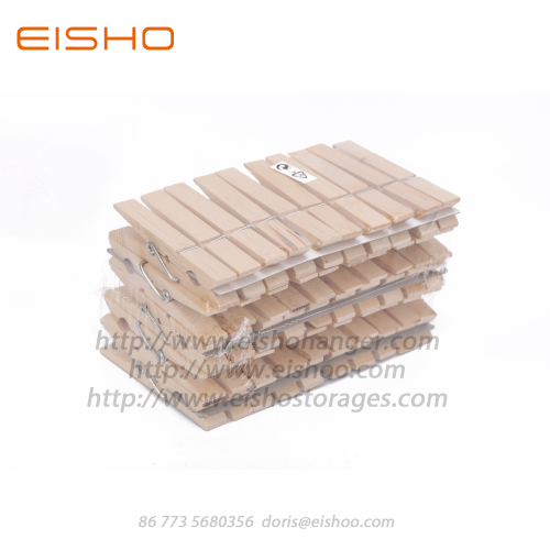 EISHO Wooden Clothespins For Decoration