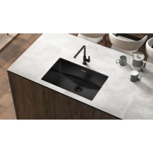 27inch PVD Black Luxury Single Bowl Kitchen Sink