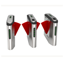 Retractable flap barrier flexible integrates various access contro device with dry contact output