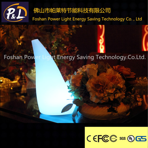 Decoratieve kegelvormige kleurrijke LED ei tafellamp