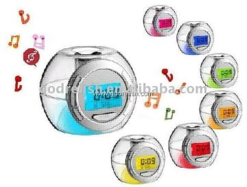 seven color clock