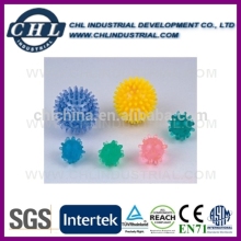 Customized ball shaped plastic hand massager