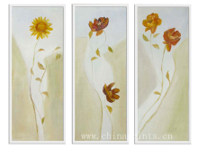 100% Pure Flower Group Oil Paintings