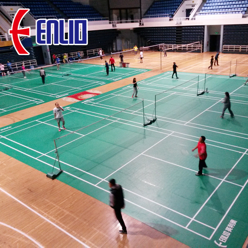 nuovo tipo di tappetini da badminton indoor con BWF